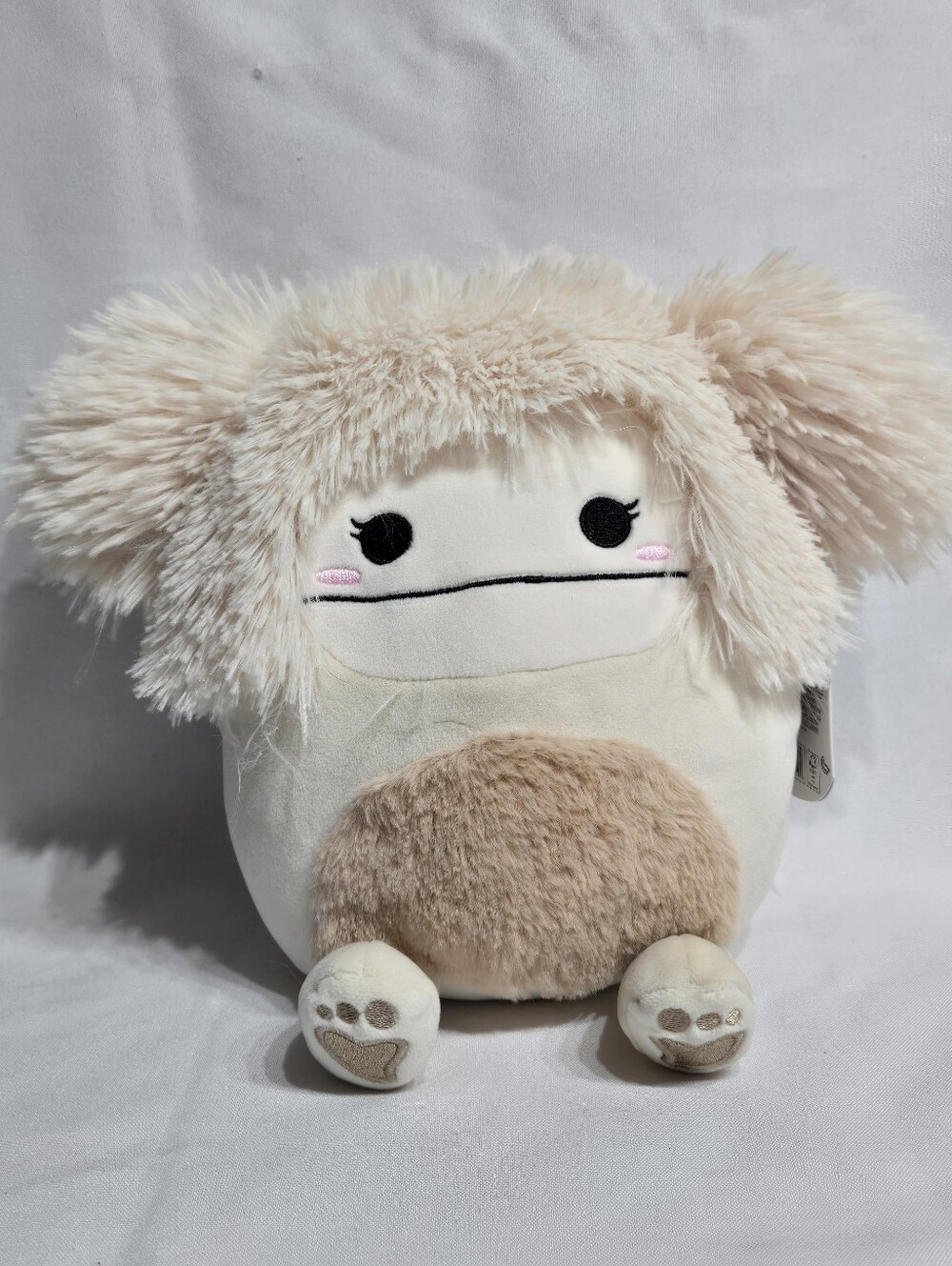 8" Squishmallows Diva Bigfoot Plush Yeti Stuffed Animal Like New!
